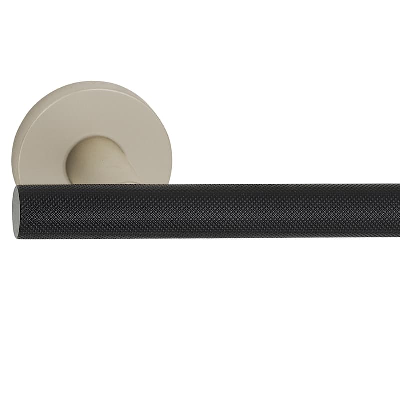 Alno A9466R-KNURLED Vita Bella Modern Diamond Knurled Bar Right Side
