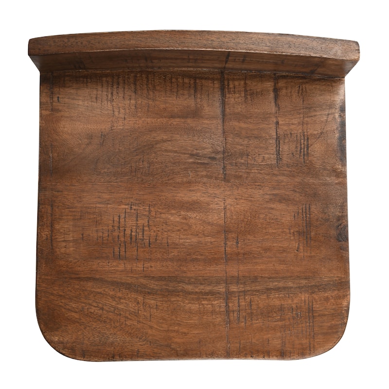 Pennie 27" Solid Wood & Iron Counterstool (Set of 2) by Kosas Home
