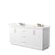 Option White, Bronze Trim, Giotto Quartz Top