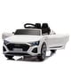 preview thumbnail 14 of 34, 12V Licensed Audi SQ8 for Kids Electric Car with Dual Drive, Blue, 2-Seat