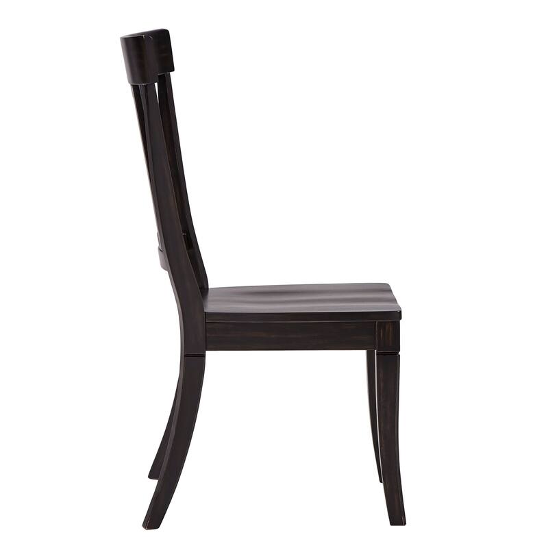 Eleanor Panel Back Wood Dining Chair (Set of 2) by iNSPIRE Q Classic