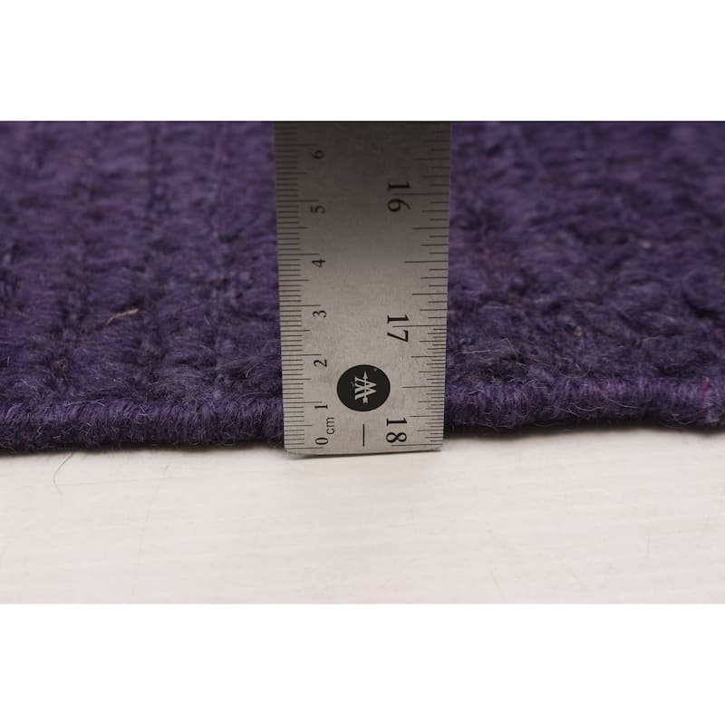 ECARPETGALLERY Hand-knotted Finest Peshawar Ziegler Purple Wool Rug - 11'10 x 13'2