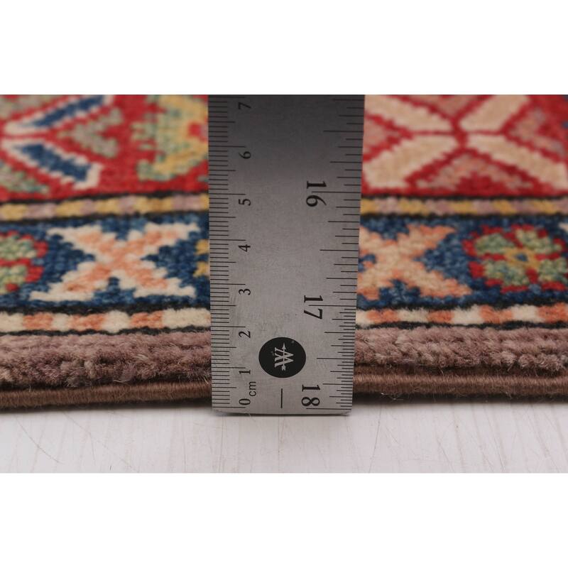 ECARPETGALLERY Hand-knotted Uzbek Ghazni Brown Wool Rug - 2'9 x 6'6