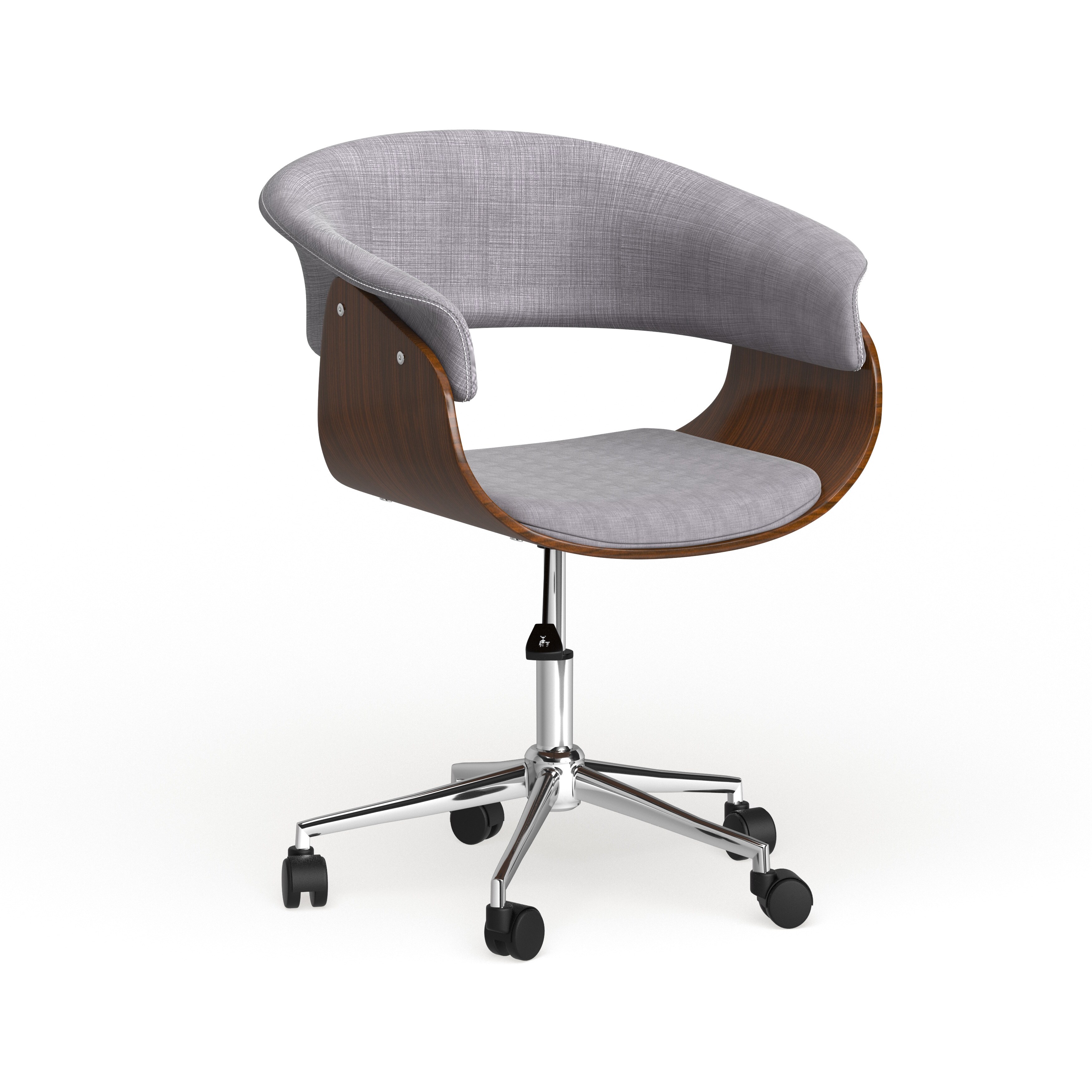 Vintage mid century store modern office chair