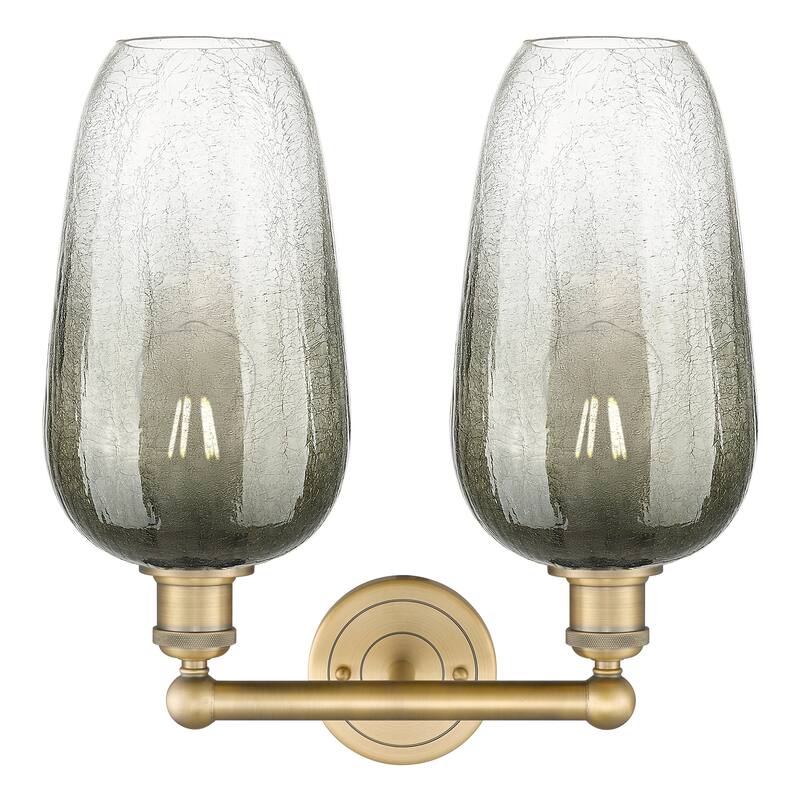 Innovations Lighting Endless Possibilities Edison - Brookhaven Flute - 2 Light 16" Bath Vanity Light