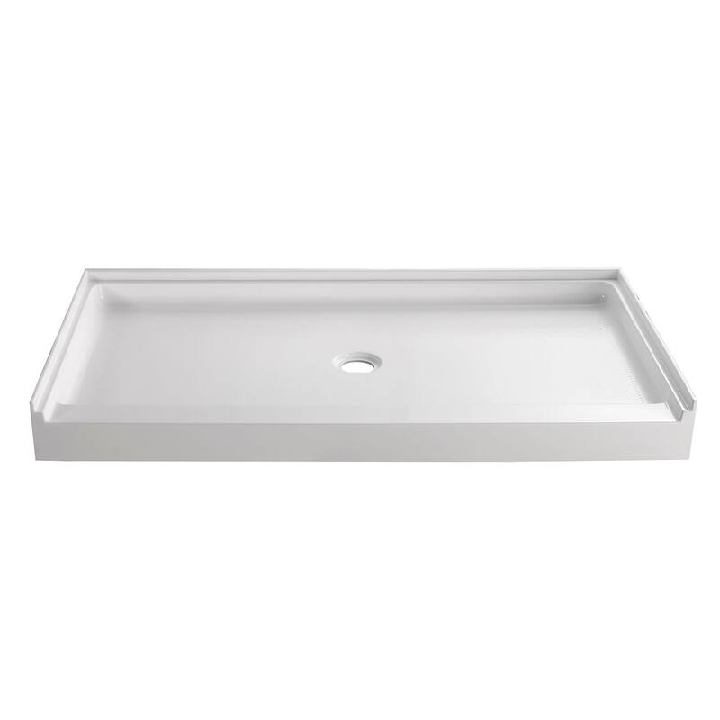 Kingston Brass Bonaire 60" x 32" Rectangular Shower Base with Single