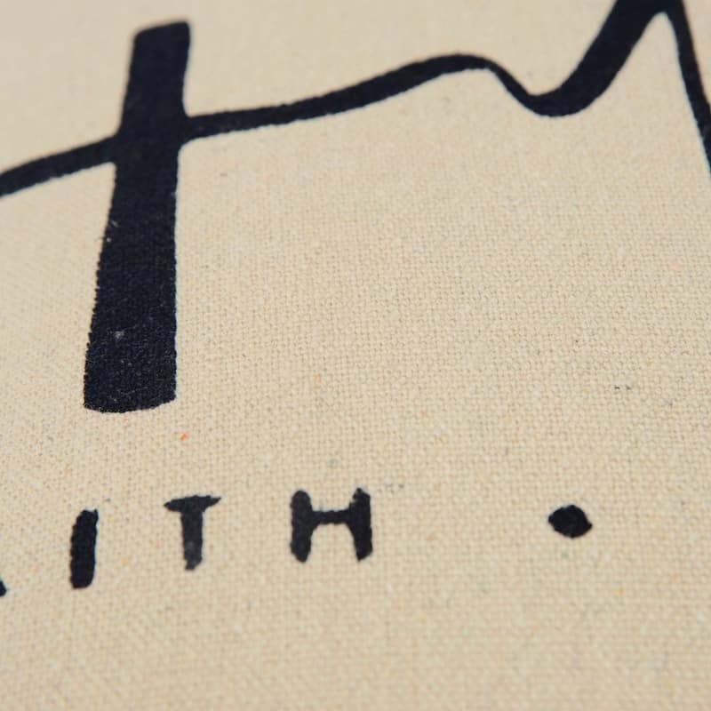 "Faith. Hope. Love." Decorative Pillow - Cover Only