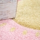 preview thumbnail 6 of 6, Colorful Kids Rug for Girls Room with Rainbows & Clouds in Pink 7'10" x 11'2"