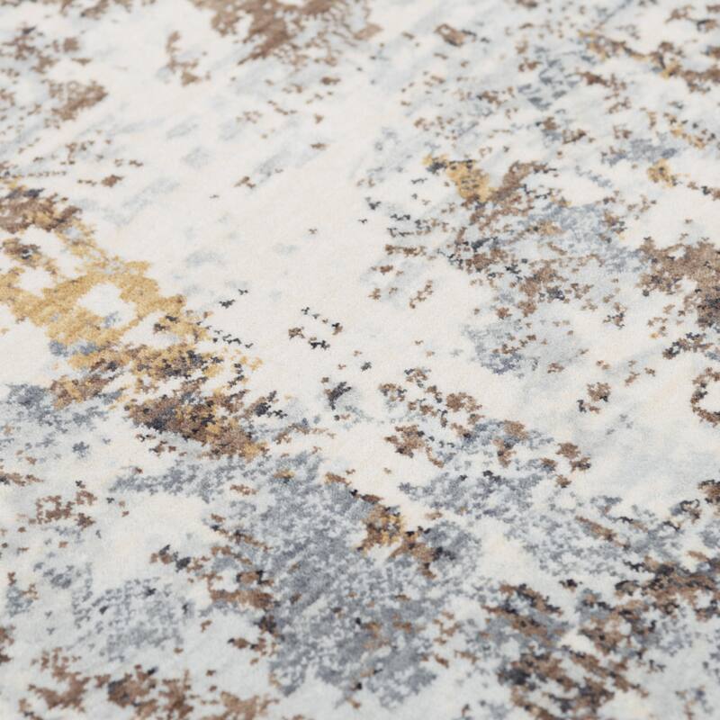 Alora Decor Jade Transitional Blue/Multi Recycled Polyester Area Rug