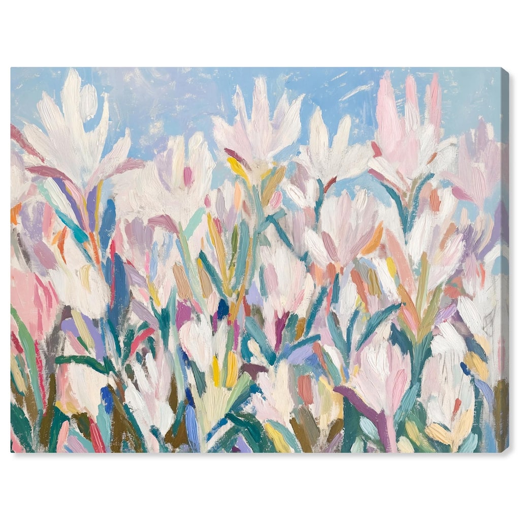 Morning Mist Bloom II Canvas by Art Remedy, Gallery Wrapped