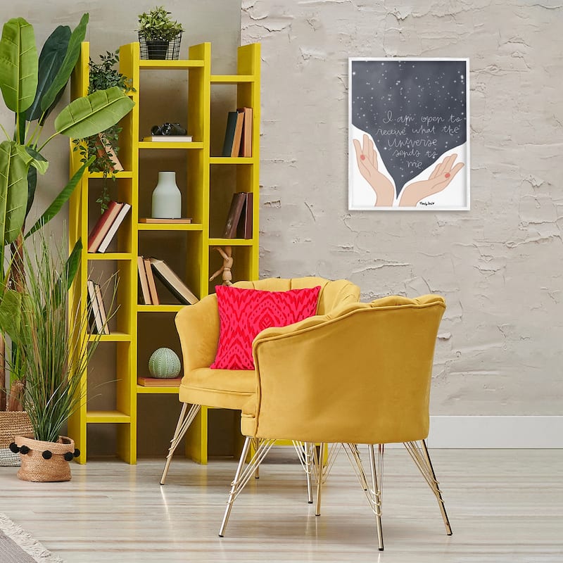 Stupell Receive What Universe Sends Framed Giclee Art Design By Mandy Ford Art + Illustration