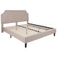 preview thumbnail 79 of 121, Tufted Platform Bed with 10 Inch Pocket Spring Mattress