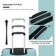 preview thumbnail 18 of 32, Luggage 3 Piece Set(20"/24"/28"), Hardshell Suitcase With Double Mute Spinner Wheels, Durable Lightweight Suitcase With TSA Lock