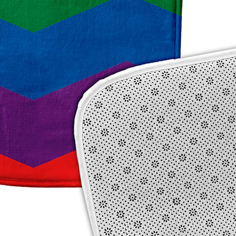 Pride Plush Microfiber Bathmat
