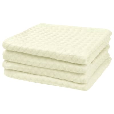 Solid Striped Hand Towels 14" x 28", 100% Cotton Soft Absorbent Towel Sets for Bathroom, Hotel
