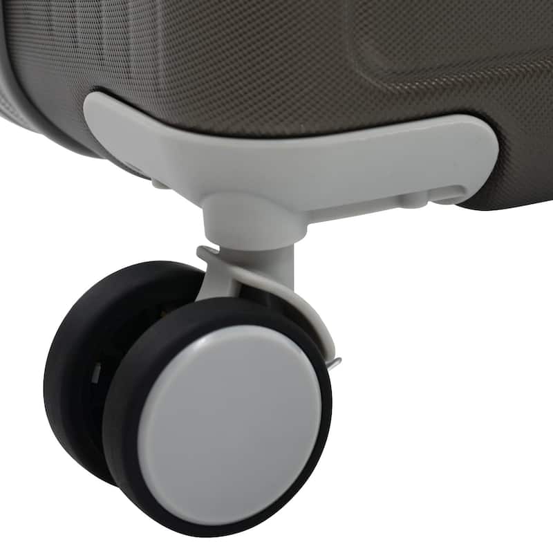 3-Piece, 20, 24, 28-Inch Modern Luggage Sets with Side Hooks and TSA Lock, for Boarding Travel, Bronze Golden