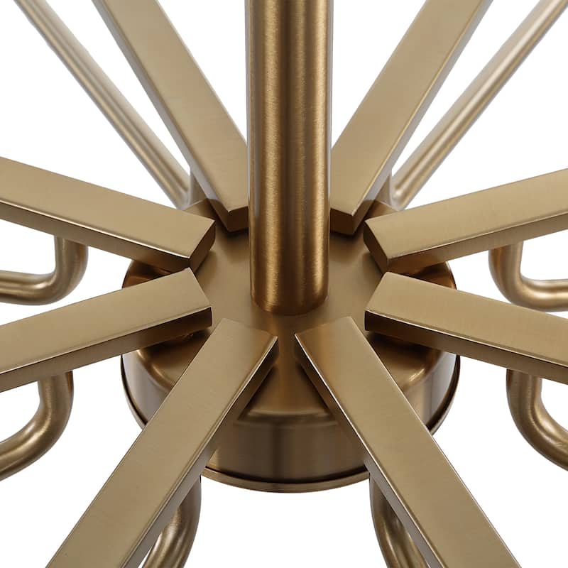Uttermost 21382 Lassen 8 Light 36" Wide Chandelier