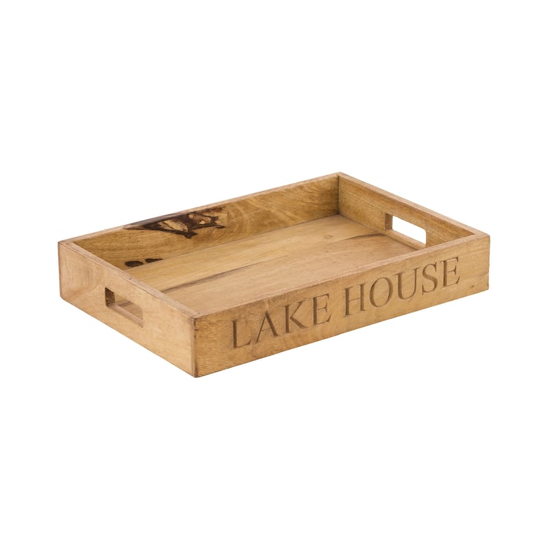 Lakehouse Wood Tray