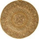 preview thumbnail 22 of 60, SAFAVIEH Handmade Heritage Cassondra Traditional Oriental Wool Rug 10' x 10' Round - Light Brown/Grey