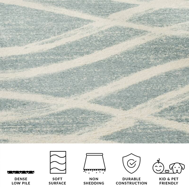 SAFAVIEH, Adirondack Vinni Modern Abstract Distressed Rug