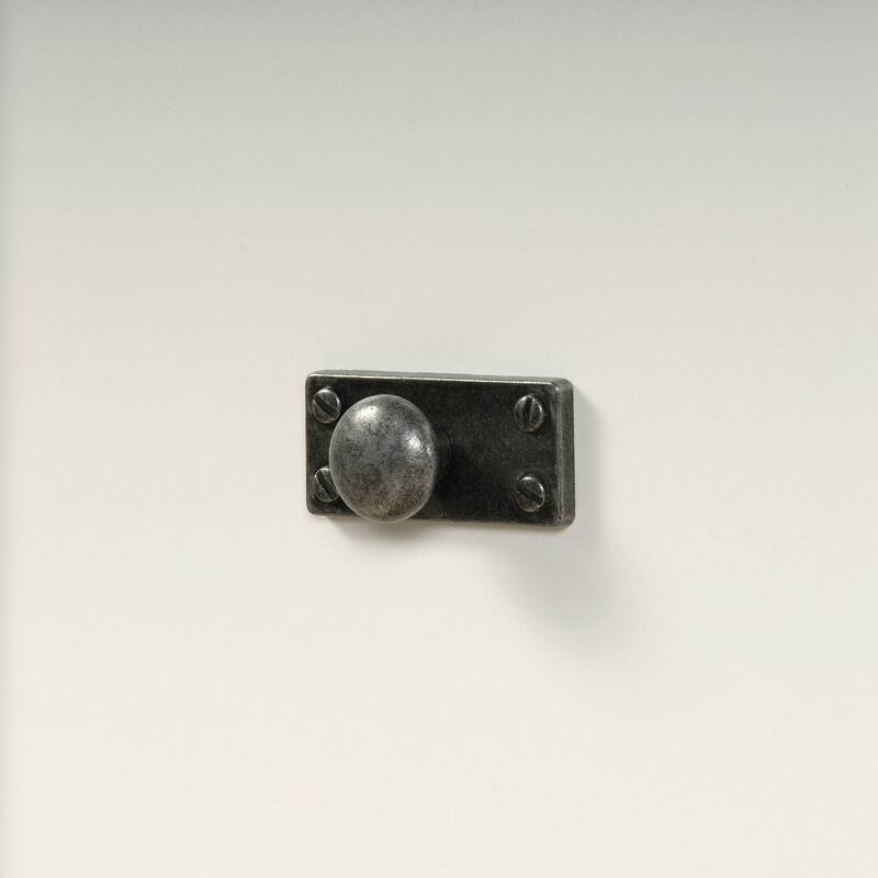 Engineered Wood Coastal Desk with Lateral File Cabinet Bundle