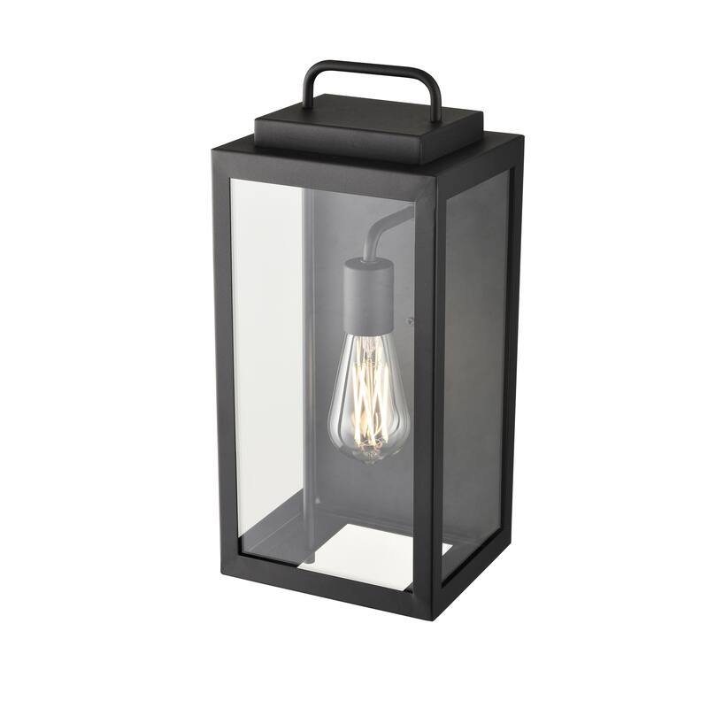 Millennium Lighting Gallatin 1 Light Outdoor Wall Sconce in Textured Black