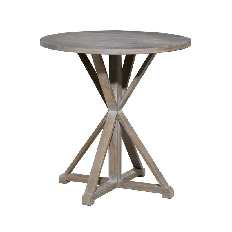 Wood Accent Table - Brown or White