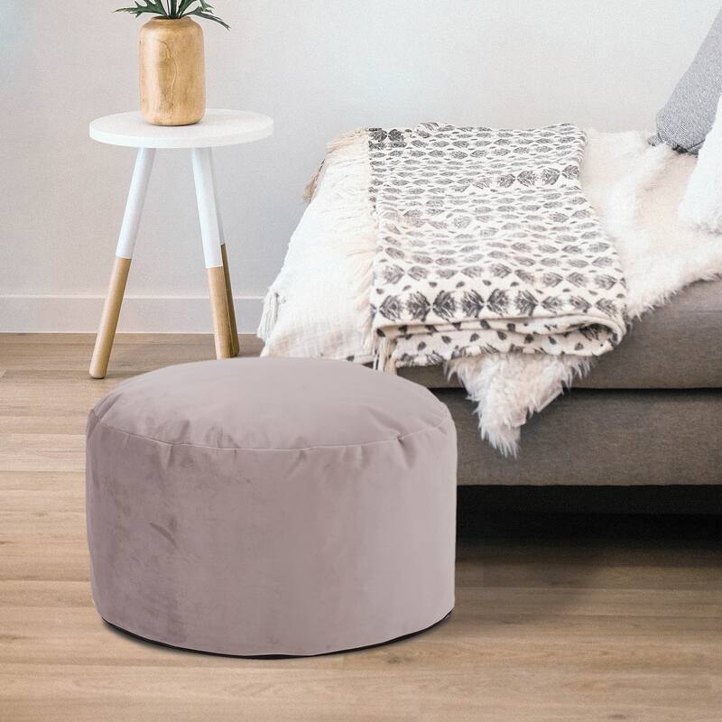 Allan Andrews Foot Pouf Bella Ash