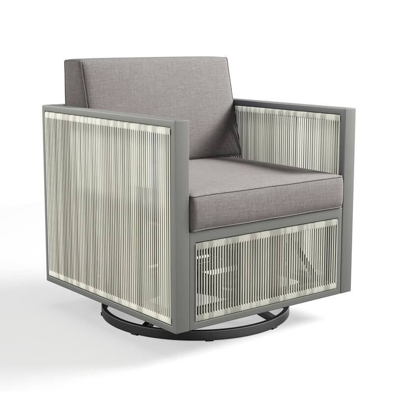 1 Piece Wicker Rocking Chair Swivel Chairs