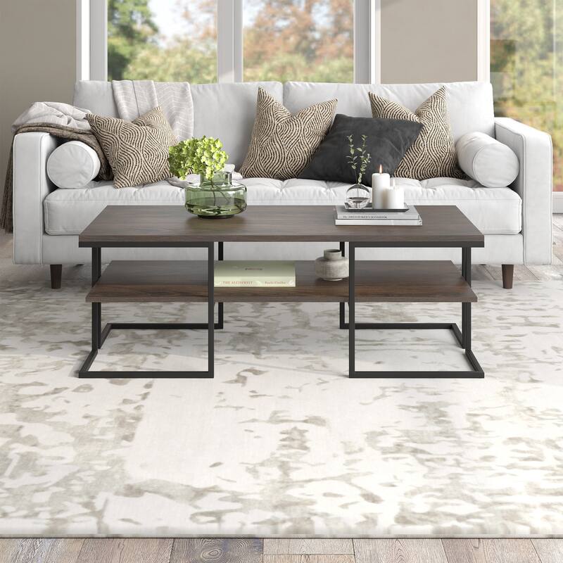 Pike 45" Wide Rectangular Coffee Table