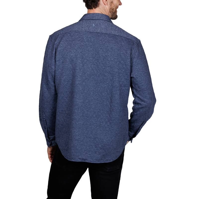 Tailorbyrd Men's Quilted Shirt Jacket