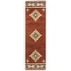 preview thumbnail 15 of 14, Alora Decor Ryder Brown, Tan, and Grey Hand-tufted Wool Rug 2'6" x 8' Runner
