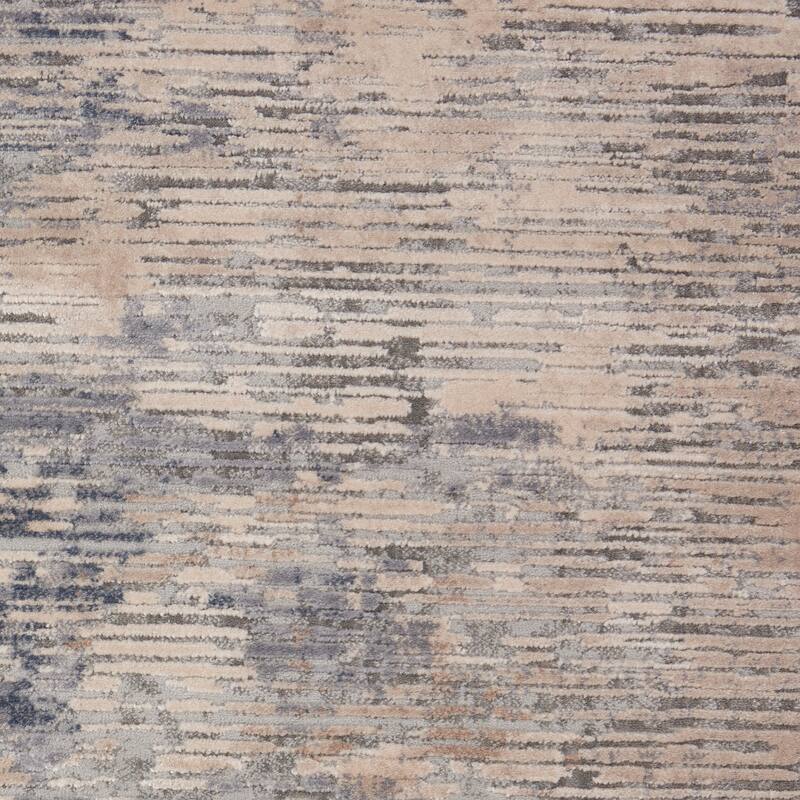 Rustic Textures Modern Transitional Abstract Area Rug