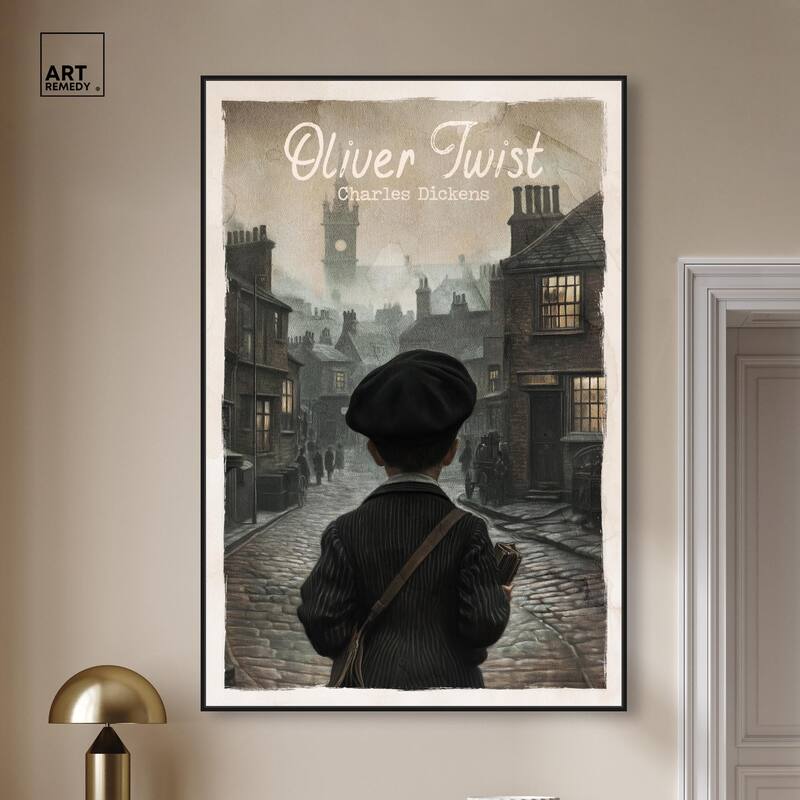 Oliver Twist Classic Canvas by Art Remedy