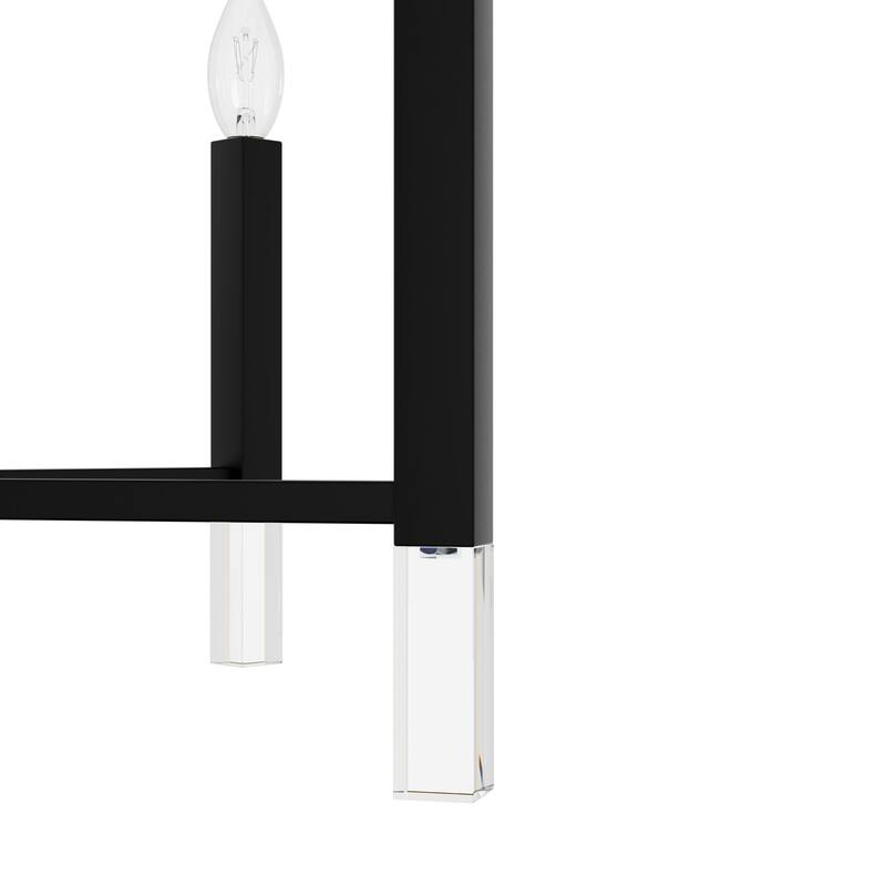 Hunter Sunjai Candle Chandelier - Entry, Kitchen Island, Dining Room, Living Room - Geometric, Glam, Contemporary