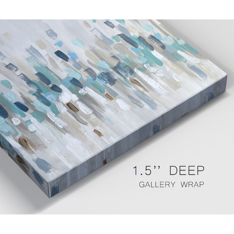 Staccato Blue I-Premium Gallery Wrapped Canvas - Ready to Hang