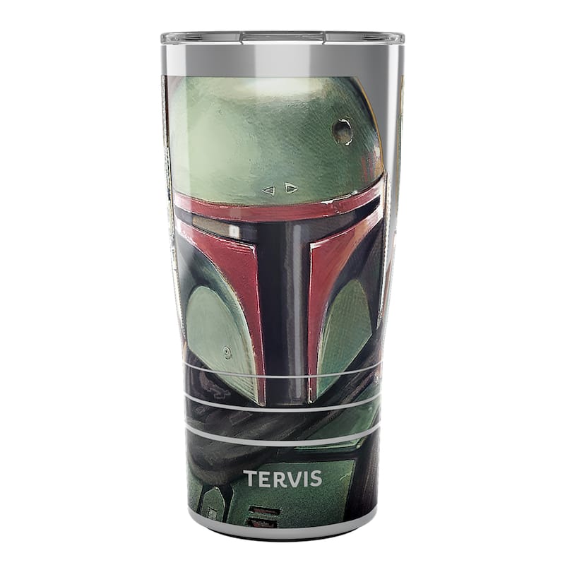 Tervis Traveler Star Wars The Book of Boba Fett Helmet Triple Walled Insulated Travel Tumbler, Stainless Steel - 20oz - 20oz