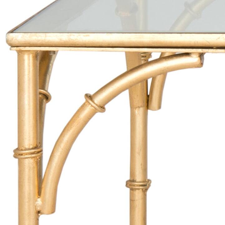 SAFAVIEH Maurice Gold Coffee Table - 50" x 26" x 18"