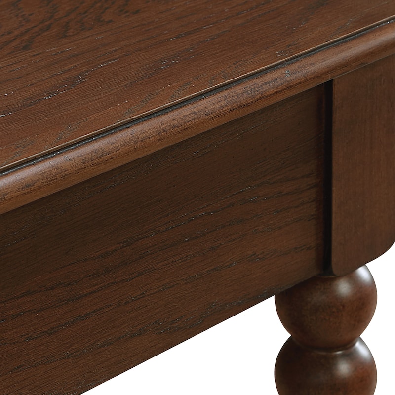 Elise Foyer Table in Black Finish