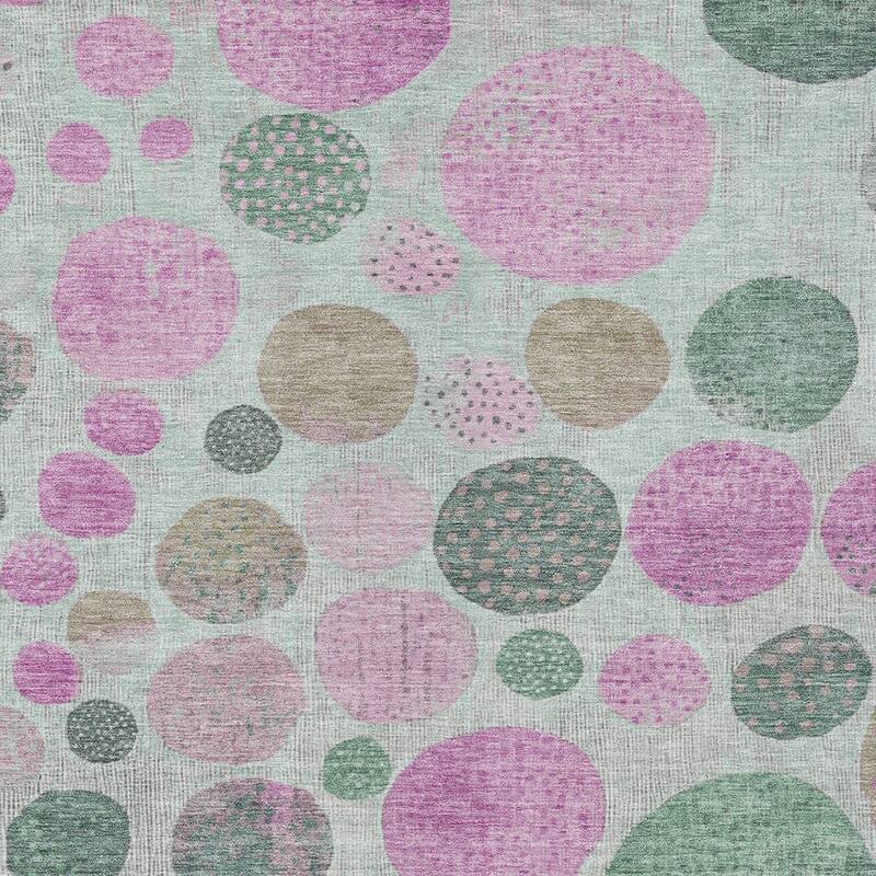 HomeRoots Geometric Transitional Rectangle Outdoor Rug