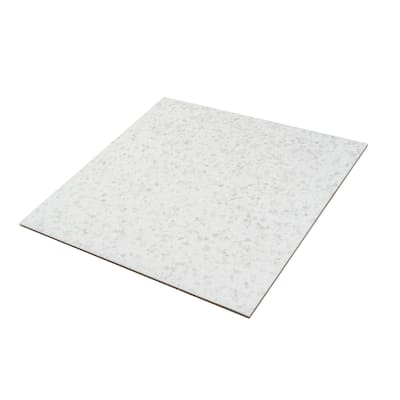 Apollo tile 24" x 24" Terra Mia Matte Bright White with Gray Flecks Porcelain Tile (15.93 sq ft/case) - 4 Pack