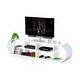 preview thumbnail 2 of 15, DiscountWorld Caitlyn TV Unit White-Blue