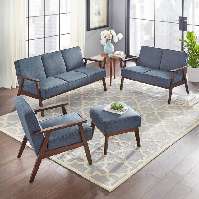 Simple Living Sonia Chair and Ottoman Set