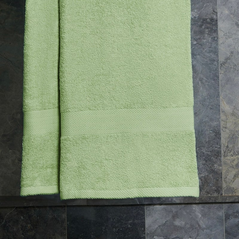 Deluxe 2-Piece 100 Cotton Bath Sheet