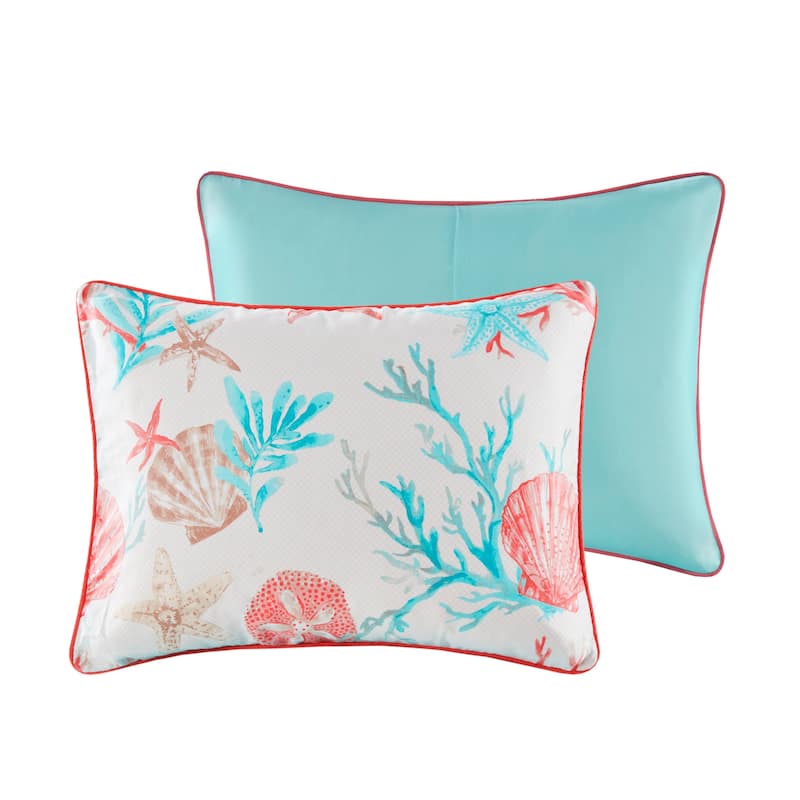 Madison Park Pacific Grove 7 Piece Cotton Sateen Comforter Set
