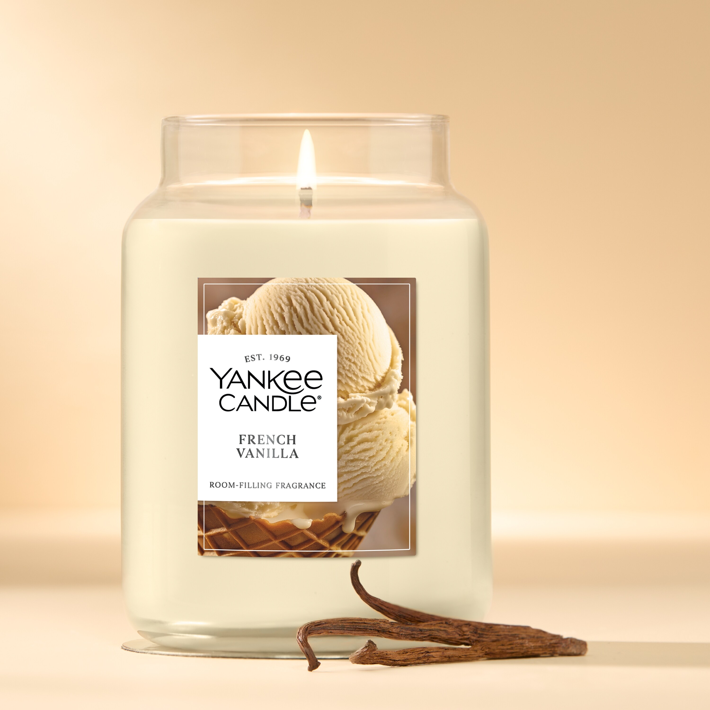 Yankee Candle French Vanilla Original Large Jar Scented Candles, 22 oz - 22 Oz - Bed Bath & Beyond