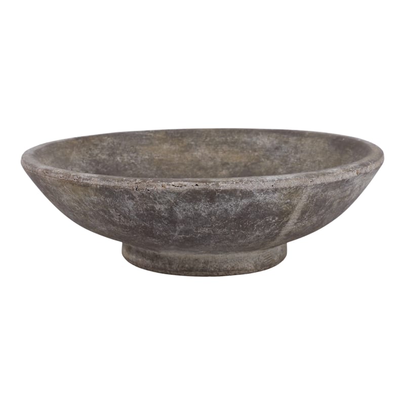 Terracotta Decorative Bowl Rustic Finish Diameter Weathered - 4" Brown - 11.5" x 11.5" x 3.75"
