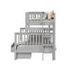 preview thumbnail 26 of 26, Taylor & Olive Trillium Twin over Full Bunk Bed, 2 Drawers