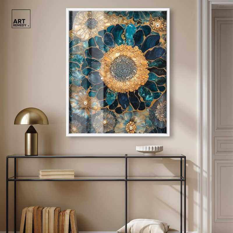 Opulent Geode II Shadowbox by Art Remedy