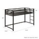 preview thumbnail 11 of 18, Avenue Greene Macie Twin Metal Junior Loft Bed